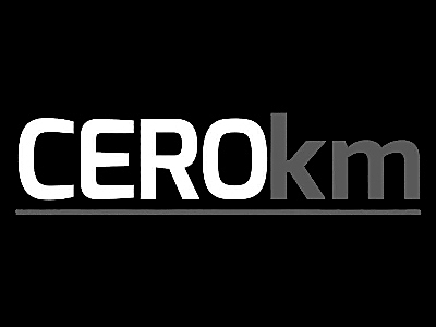 Cerokm magazine logo in black and white