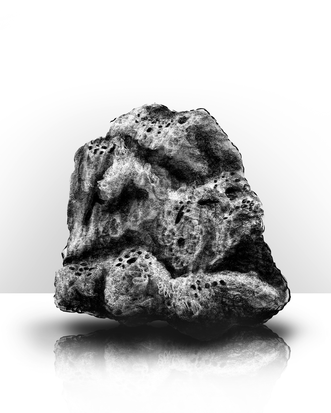 Lava Stone Illustration